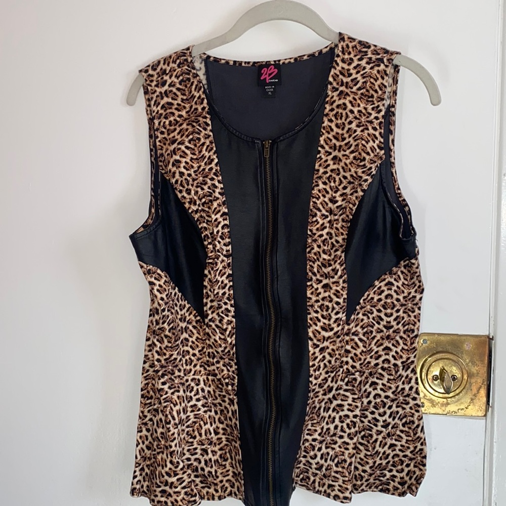 BEBE Peplum Top